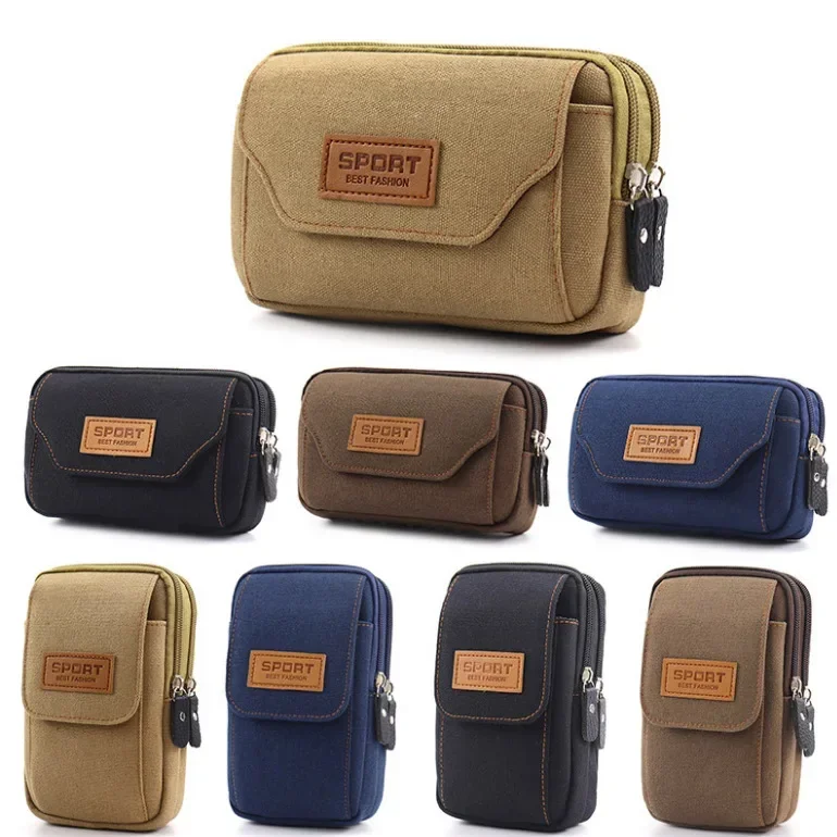 Sack Race Bag - 6.5 Inches Men Soft Pouch Belt
