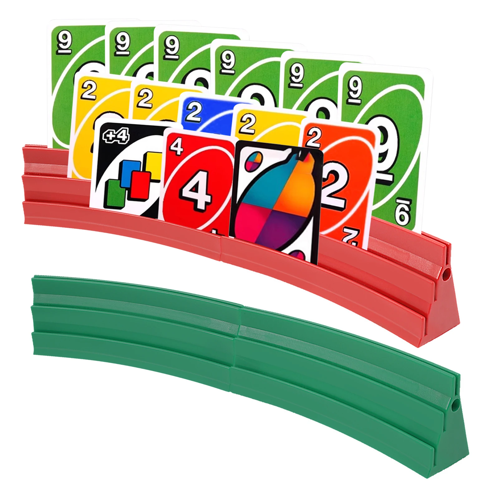 Party Games Easy - 4 Pcs Magnetic Poker Card Stand