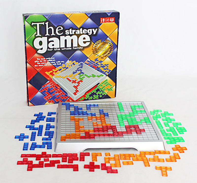 Party Games Easy - 2023 Strategy Game Blokus Board Game