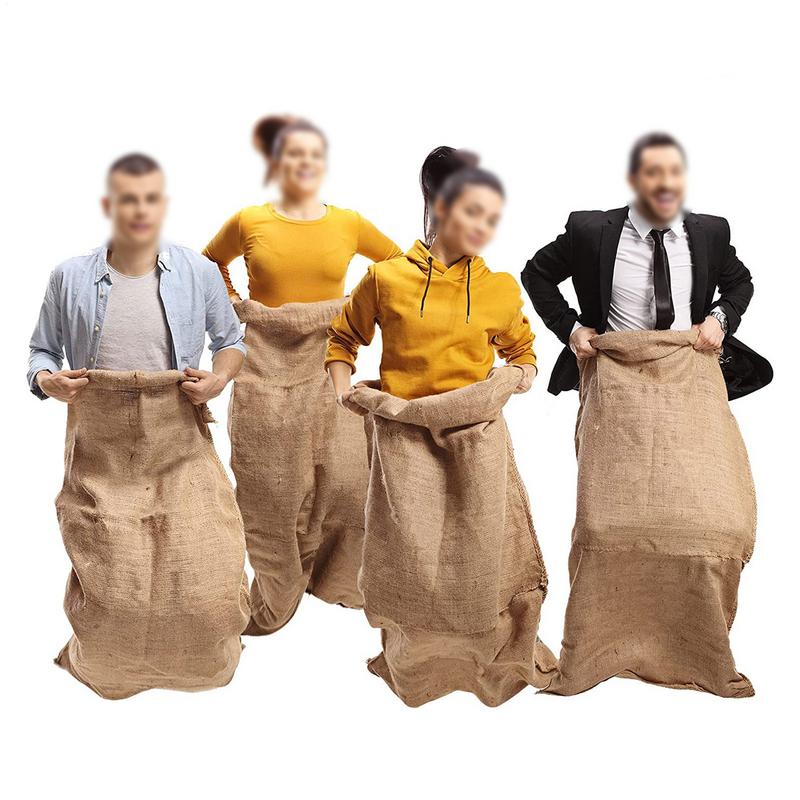Sack Race Bag - Burlap Bags Large Race Gunny Bags