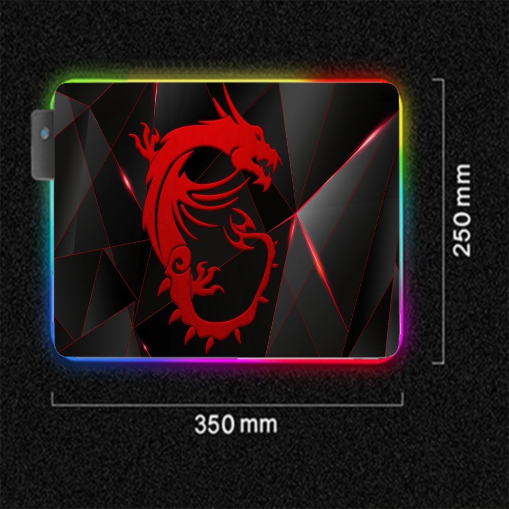 Gaming Mouse Pad Rgb Msi LOGO  – обзор и цена Kubb Game Yard