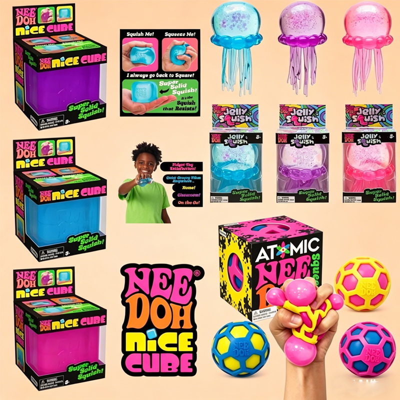 New NeeDoh Squishy Schylling// – обзор и цена Party Games Game