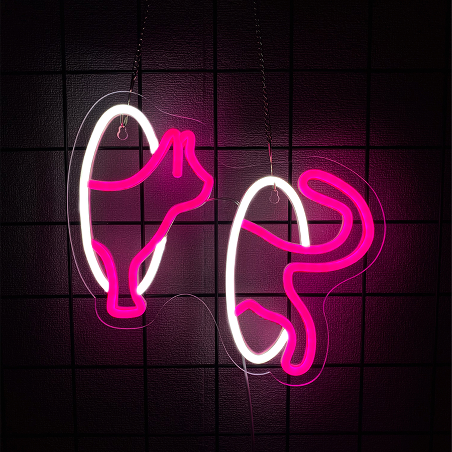 Cat Series Neon Sign For Wall  – обзор и цена Party Games Shop