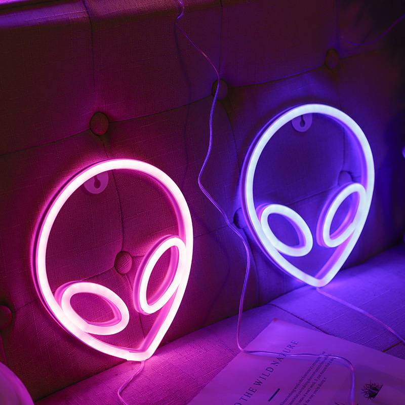 Green Alien Neon Signs for Wal – обзор и цена Party Games Switch