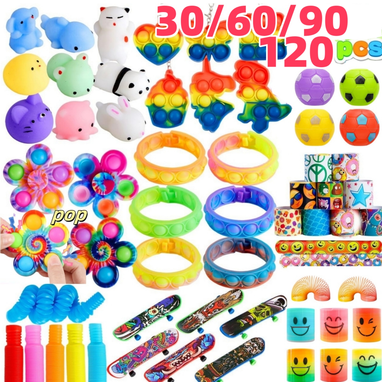 Bulk Pack of 30-120 Popular Fi – обзор и цена Party Games Game