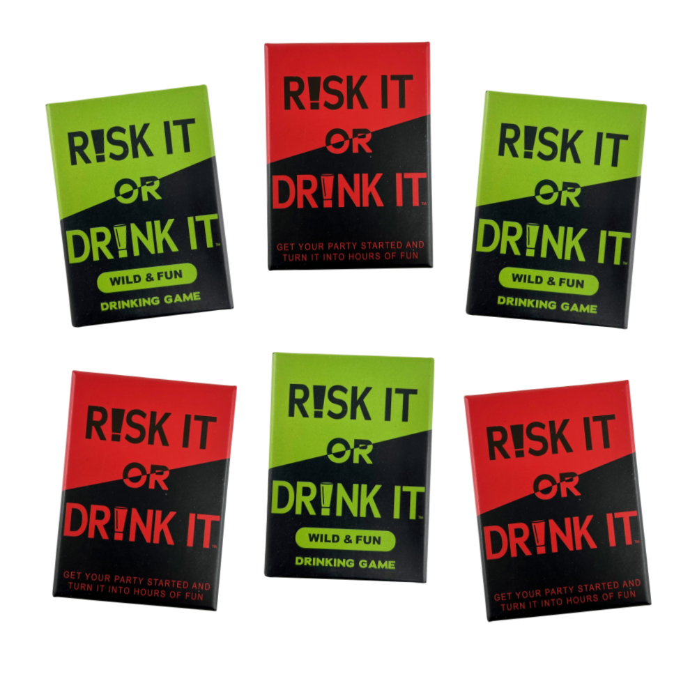 Risk It Or Drink It Fun Party  – обзор и цена Party Games Adults Drinking