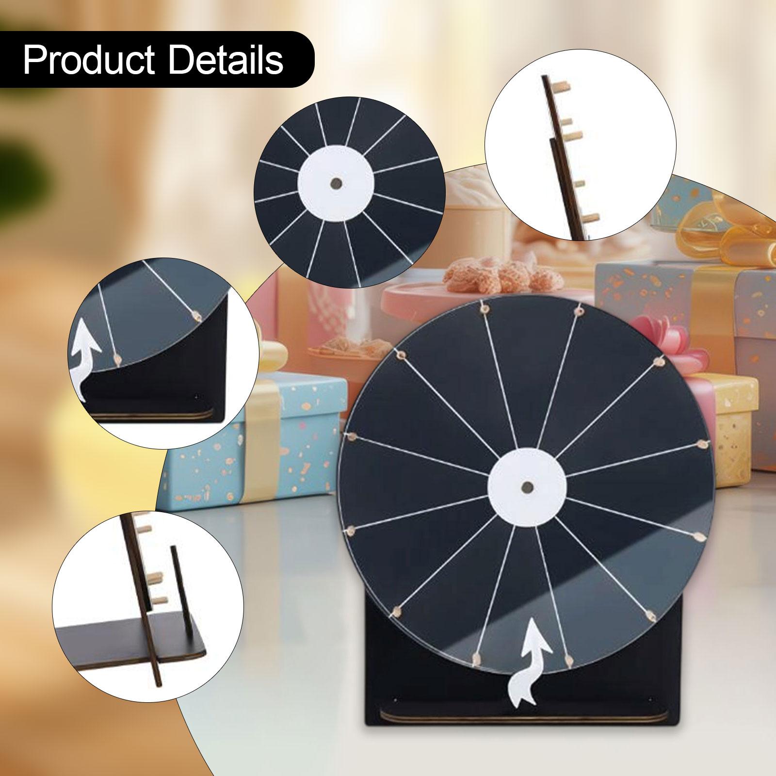 Rotating Wheel for Prizes Acry – обзор и цена Party Games Adults Drinking
