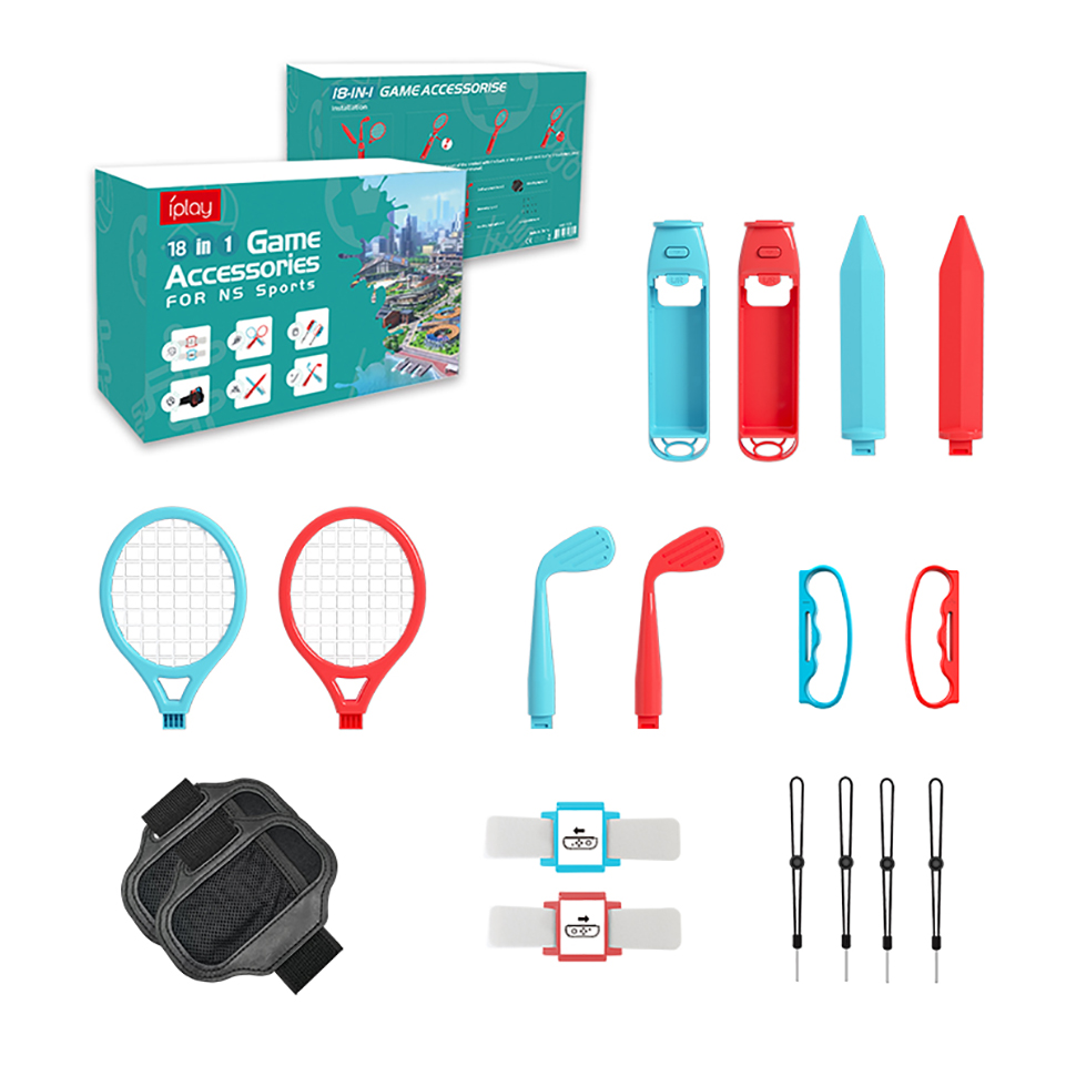 18 in 1 Accessories Kit for Sw – обзор и цена Party Games Switch 1