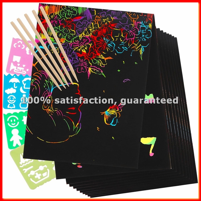 Scratch Paper Art Set, Black C – обзор и цена Party Games Game