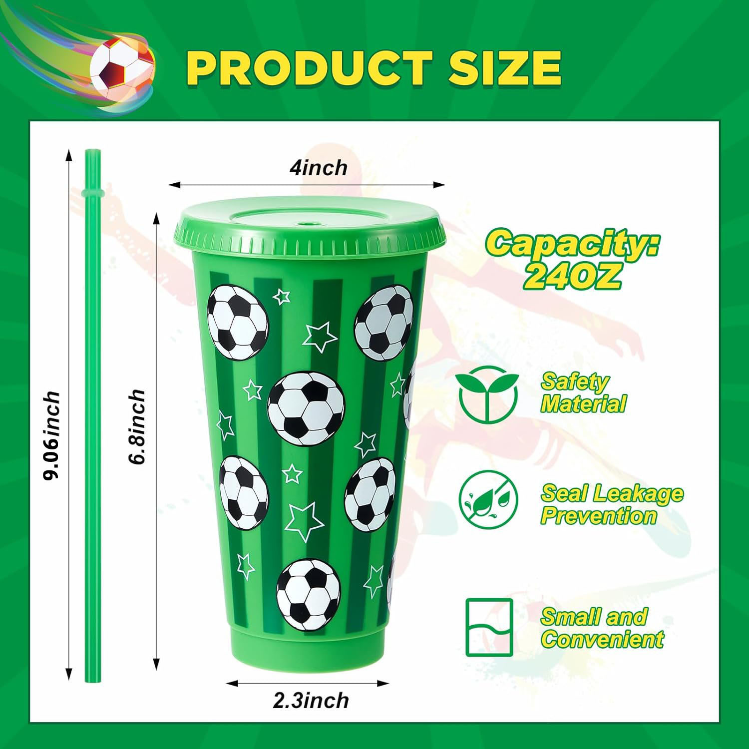 6/12Pcs 710ML Plastic Football – обзор и цена Party Games Adults Drinking