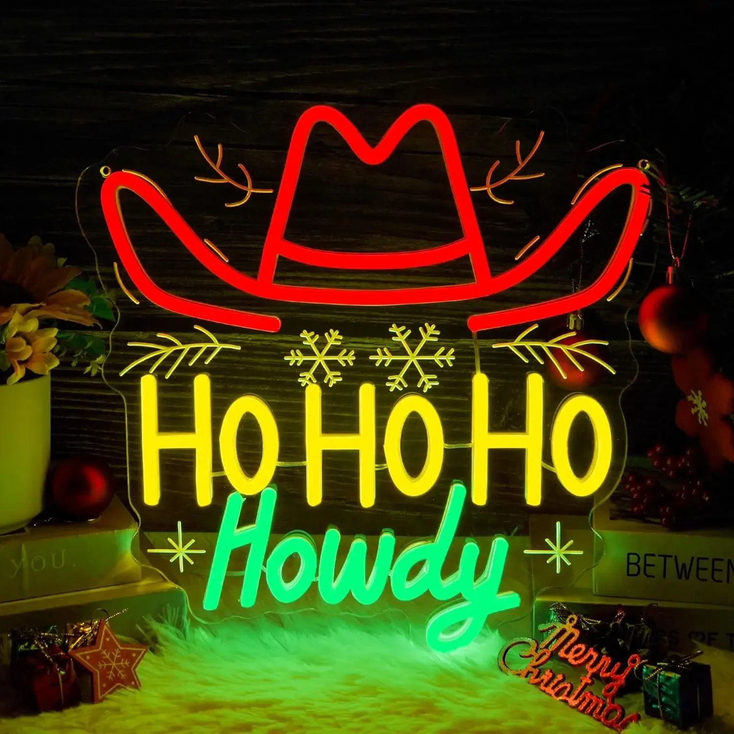 Christmas Neon Sign Ho Ho Ho H – обзор и цена Party Games Shop