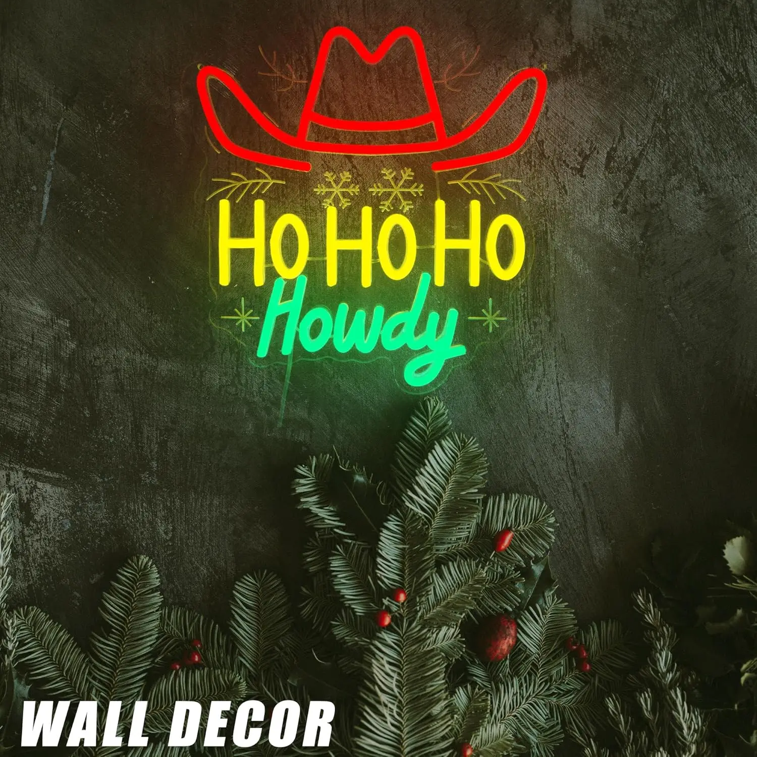 Christmas Neon Sign Ho Ho Ho H – обзор и цена Party Games Shop