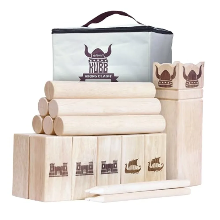 Kubb Yard Game Set - Outdoor W – обзор и цена Kubb Game Yard