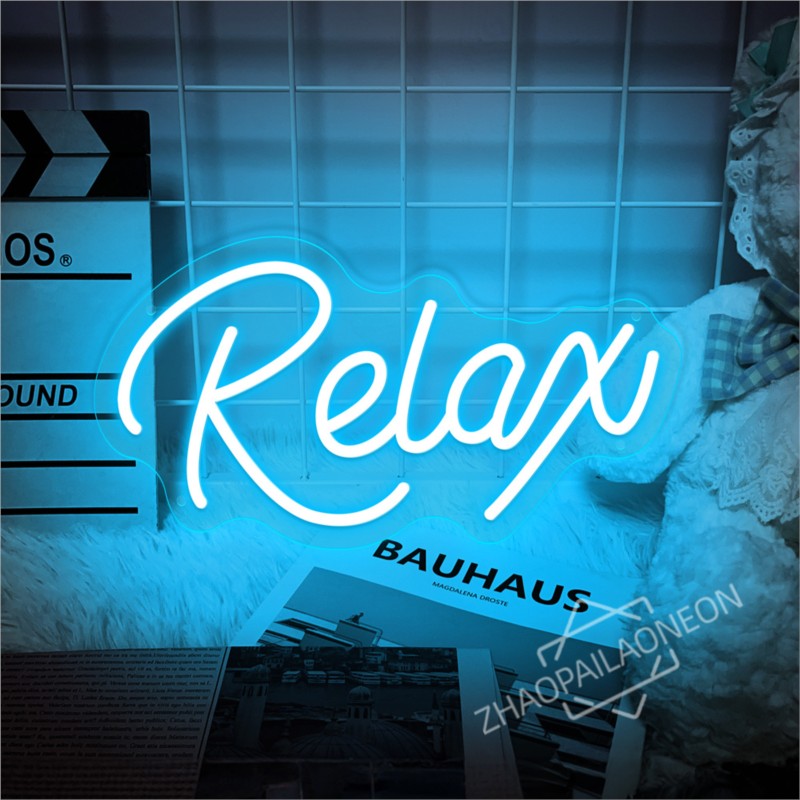 Relax  LED Neon Signs Massage  – обзор и цена Party Games Shop