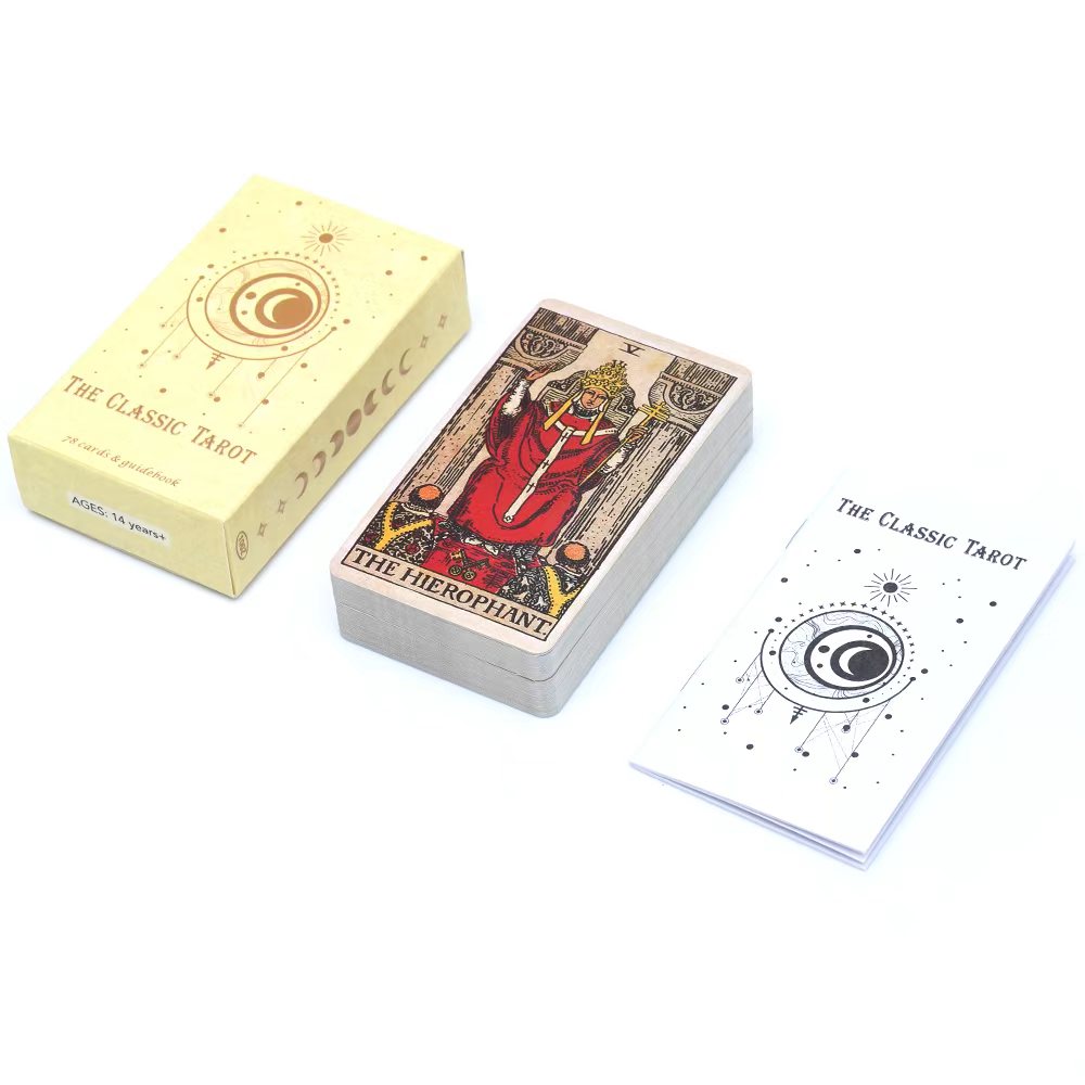 The Classic Tarot Cards 78Pcs  – обзор и цена Party Games Easy
