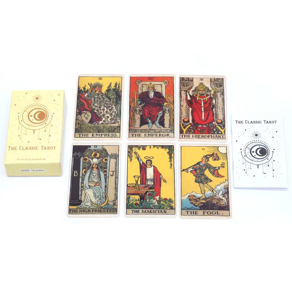 The Classic Tarot Cards 78Pcs  – обзор и цена Party Games Easy
