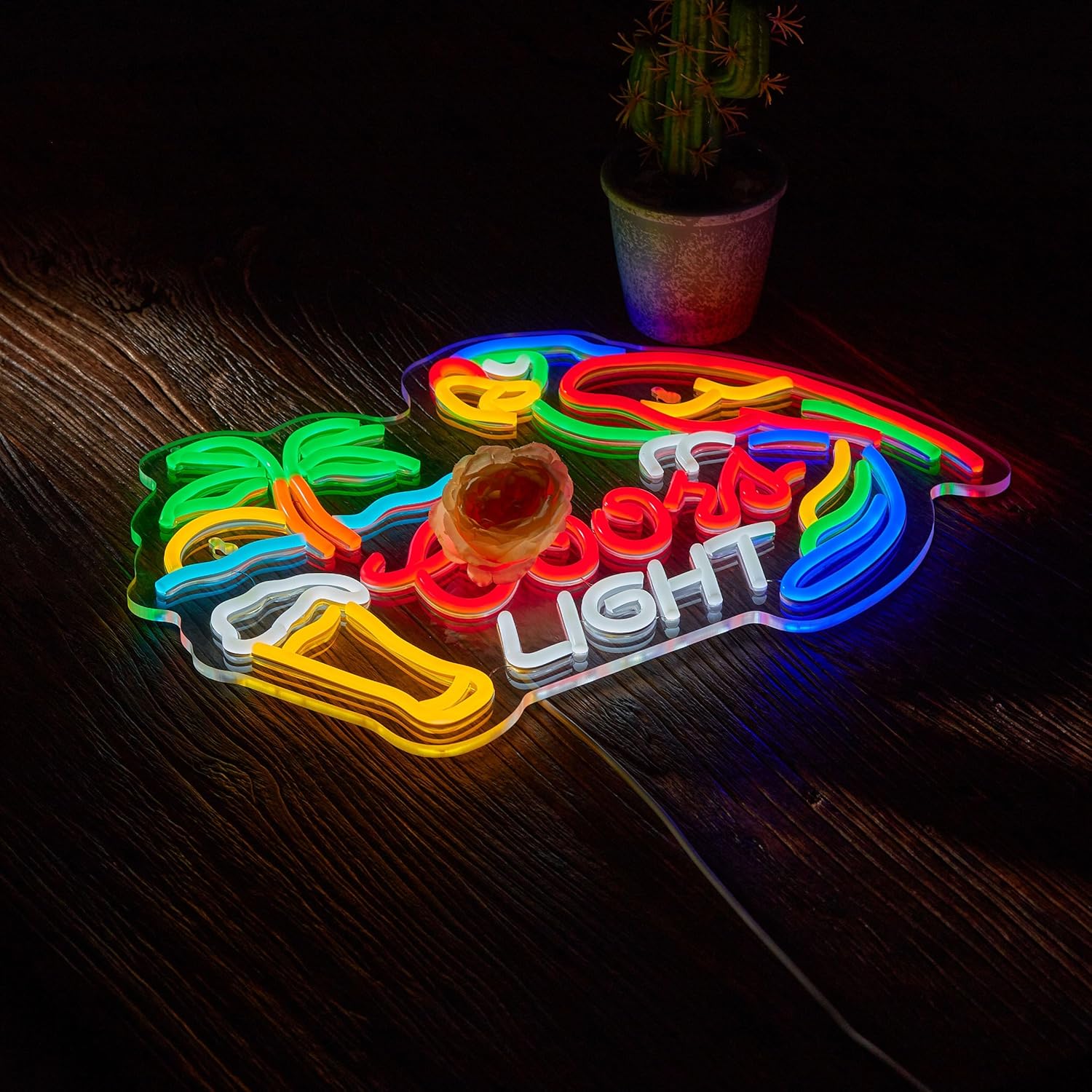 Bar Parrot Neon Sign Art Wall  – обзор и цена Party Games Game