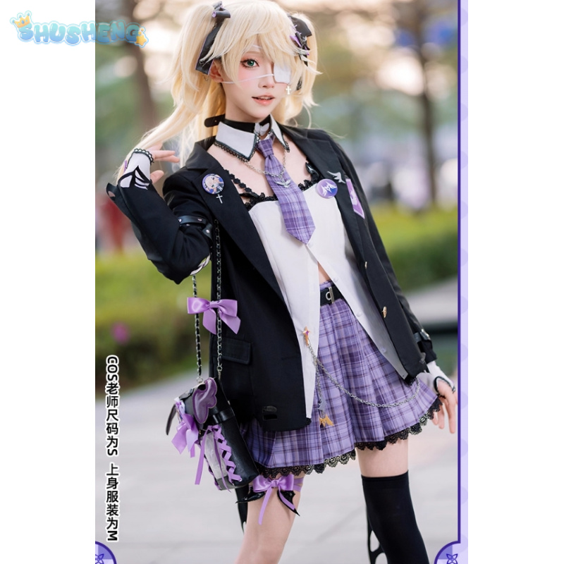 Fischl Cosplay Costume Game Ge – обзор и цена Party Games Shop