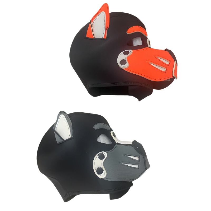 Erotic Colorful Dog Hood Mask  – обзор и цена Party Games Shop