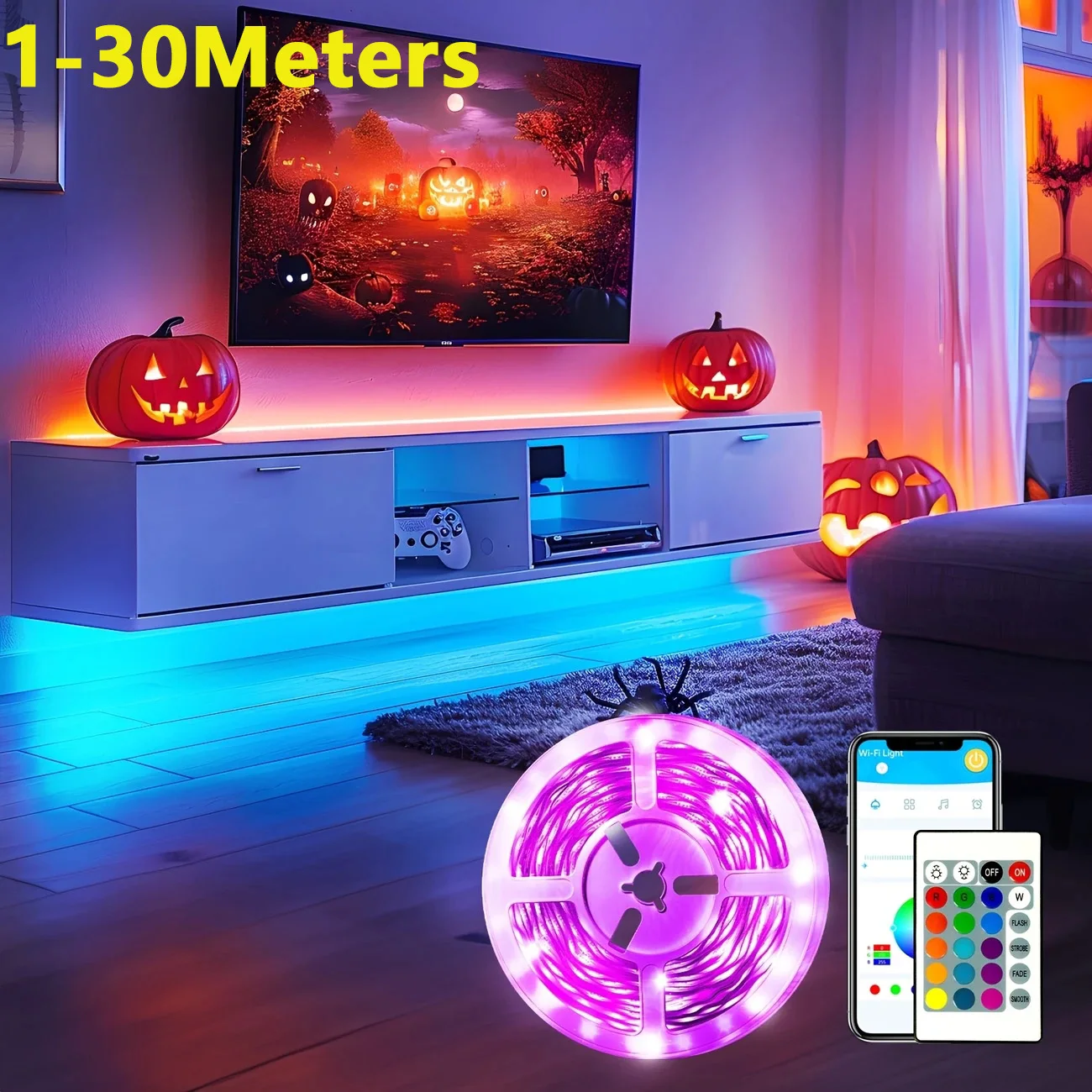 1-30m Smart RGB LED Strip Ligh – обзор и цена Party Games Switch 1