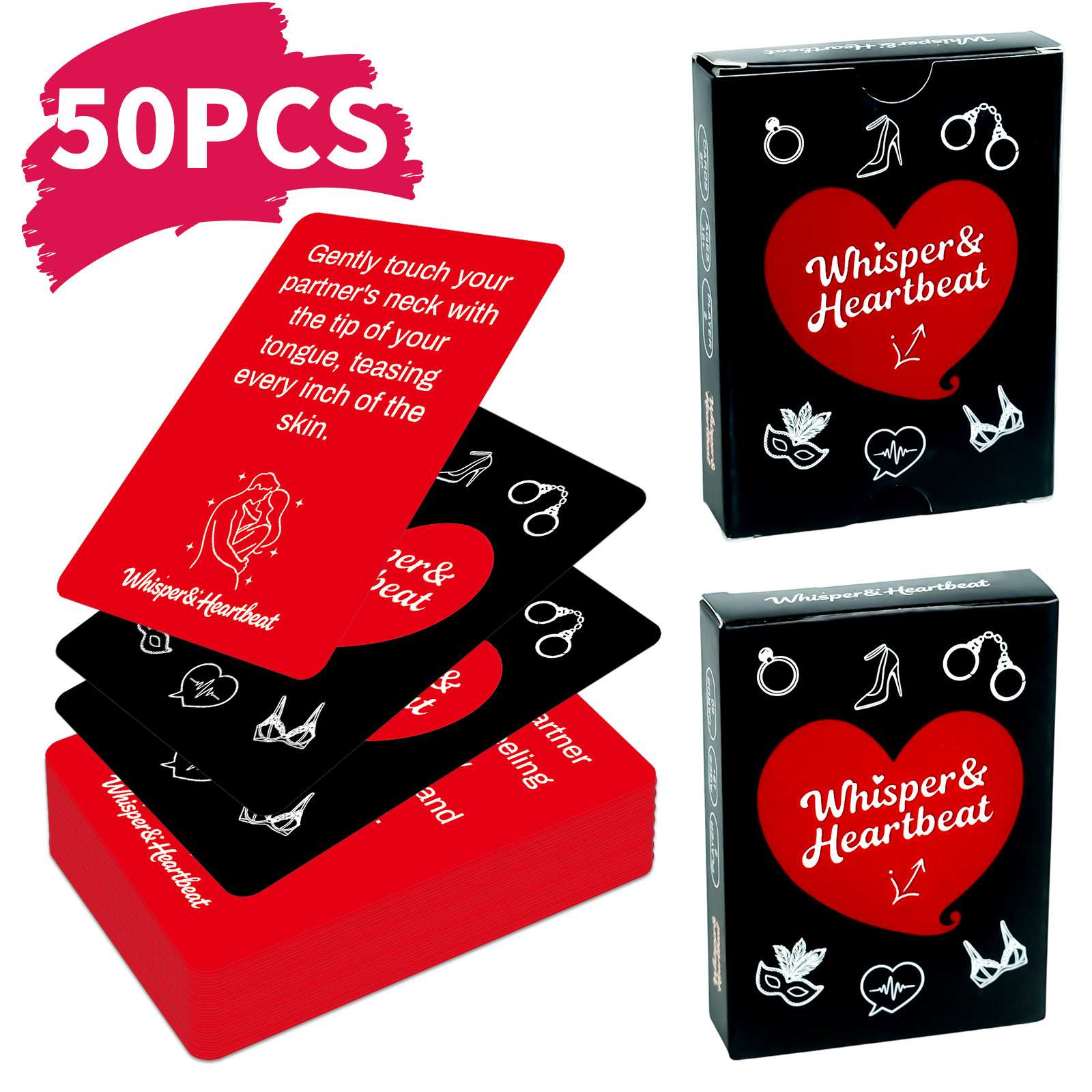 50PCS Card Couples Drinking Ga – обзор и цена Party Games Adults Drinking