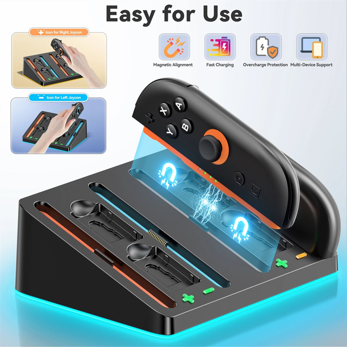 New 3C-Charging Dock for Switc – обзор и цена Party Games Switch