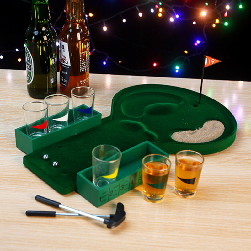 Mini Golf Table Games Toy Bar  – обзор и цена Party Games Adults Drinking