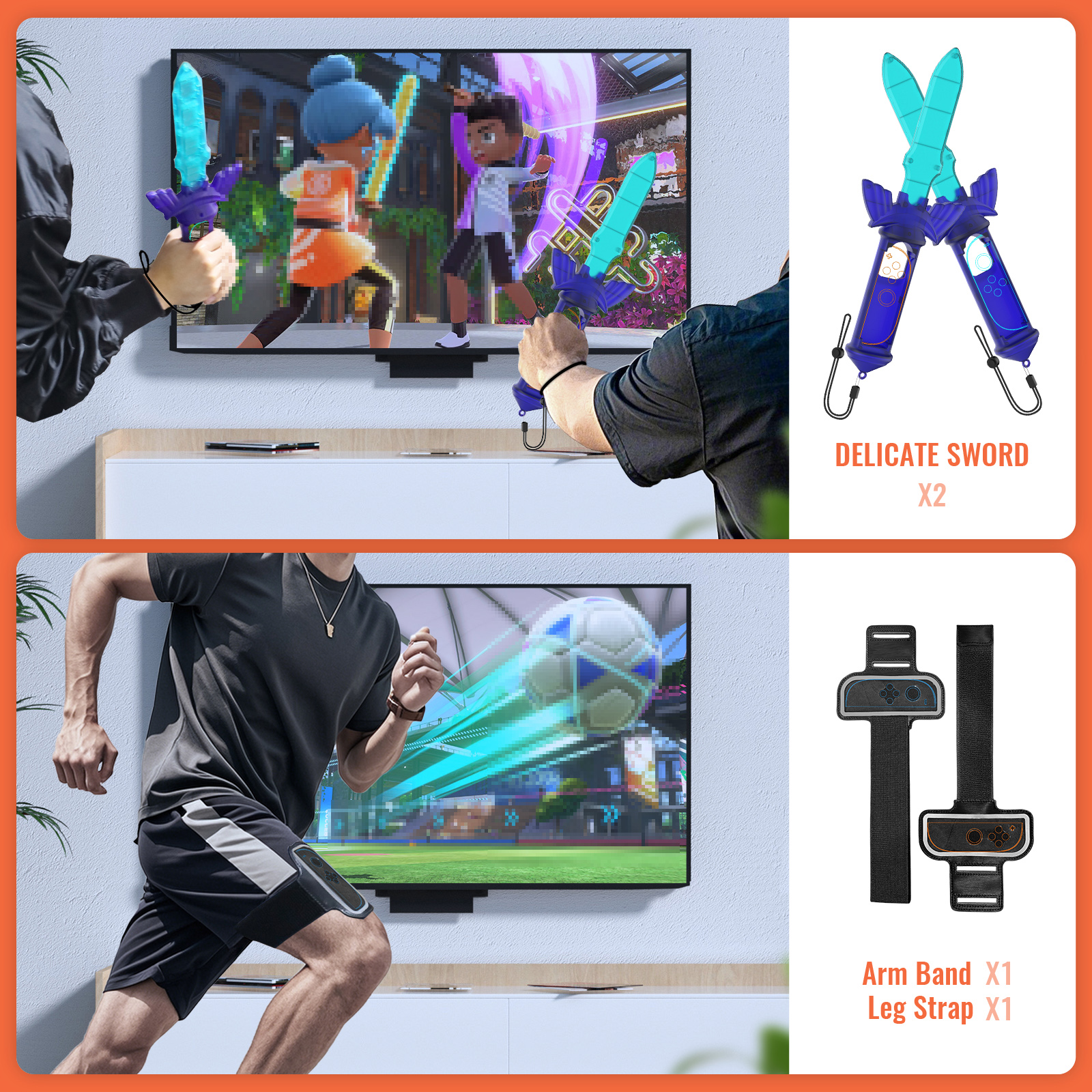 12 in 1 Sports Accessories Set – обзор и цена Party Games Switch 1