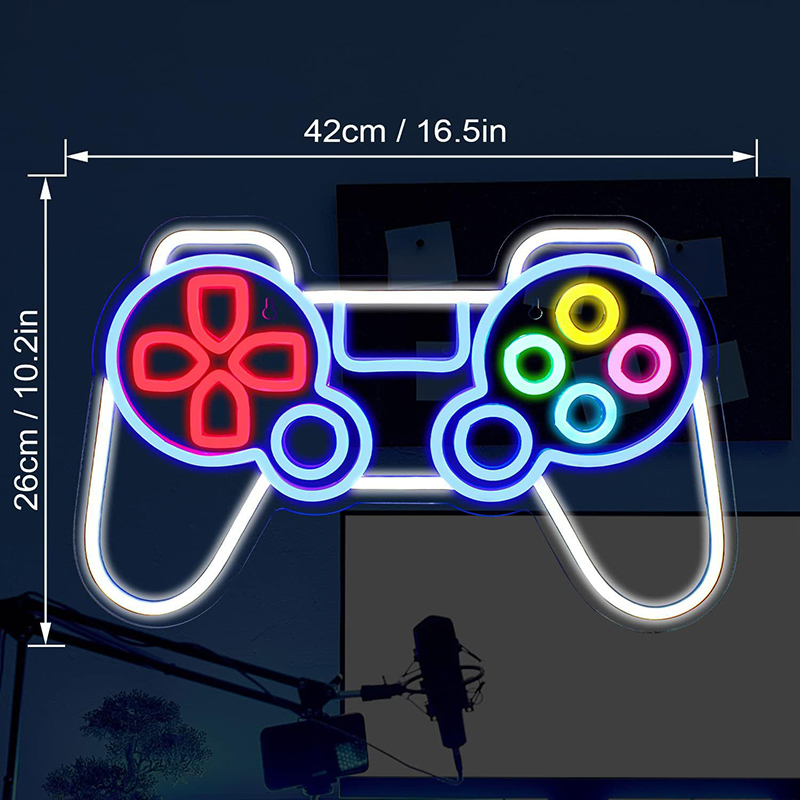 Game Led Neon Sign Light Custo – обзор и цена Party Games Shop