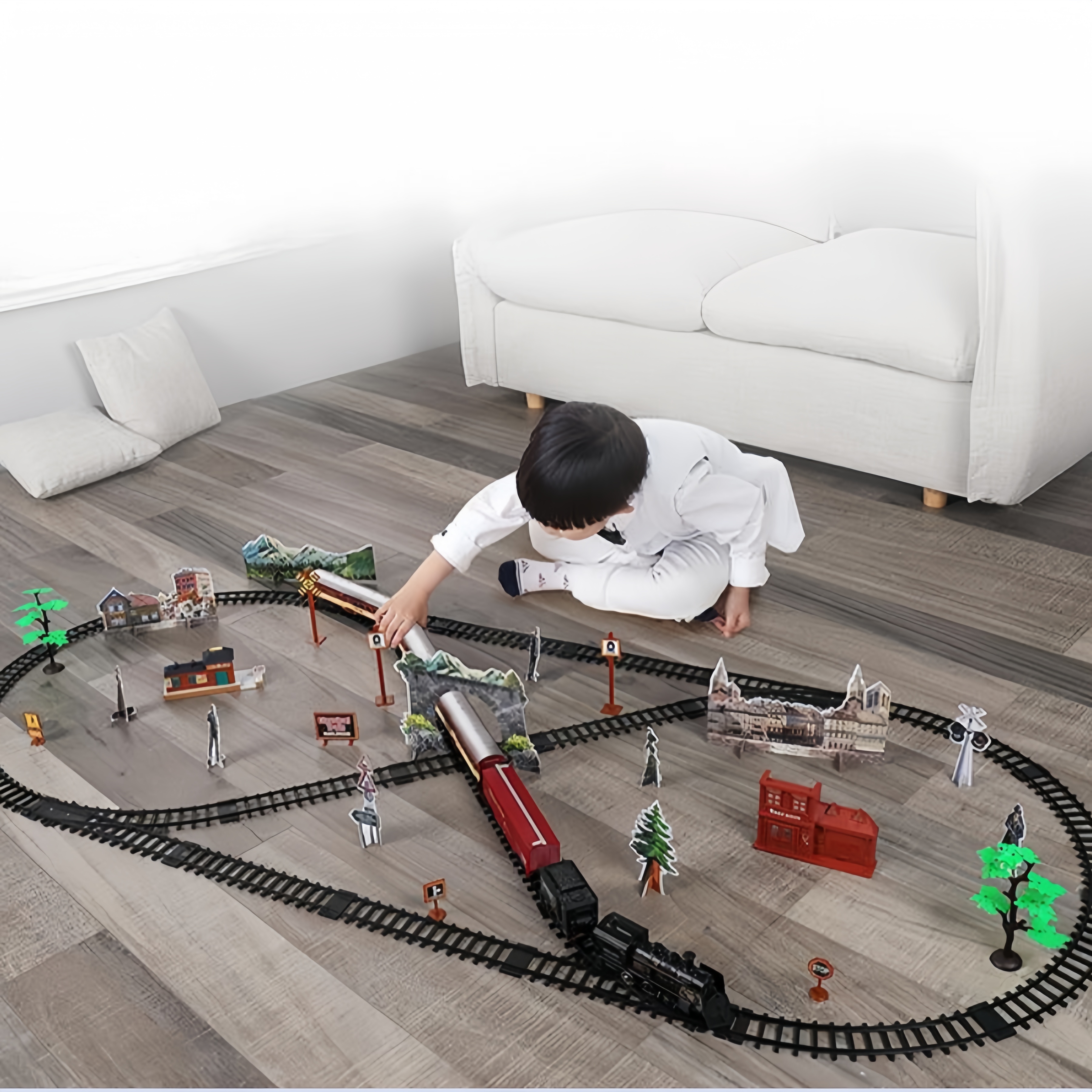 Kids Electric Steam Train Toy  – обзор и цена Party Games Steam Free
