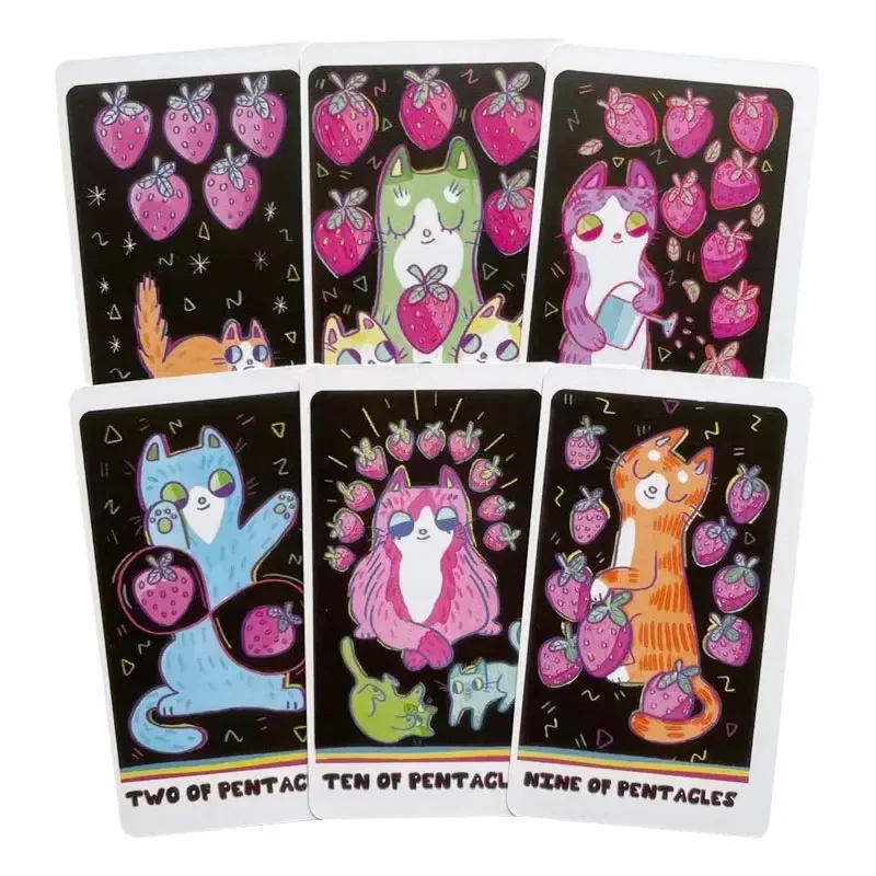 The Weird Cat Tarot English Ca – обзор и цена Party Games Easy