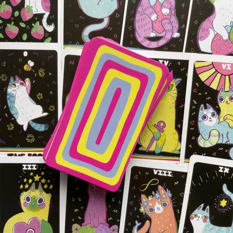 The Weird Cat Tarot English Ca – обзор и цена Party Games Easy