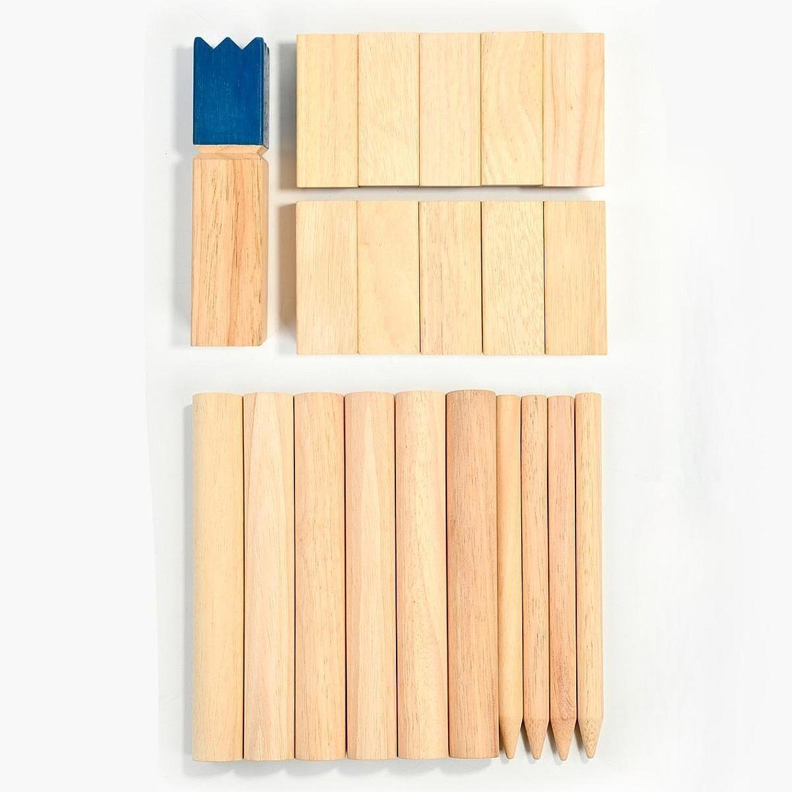 Kubb Yard Game Set Wooden Thro – обзор и цена Kubb Game Yard