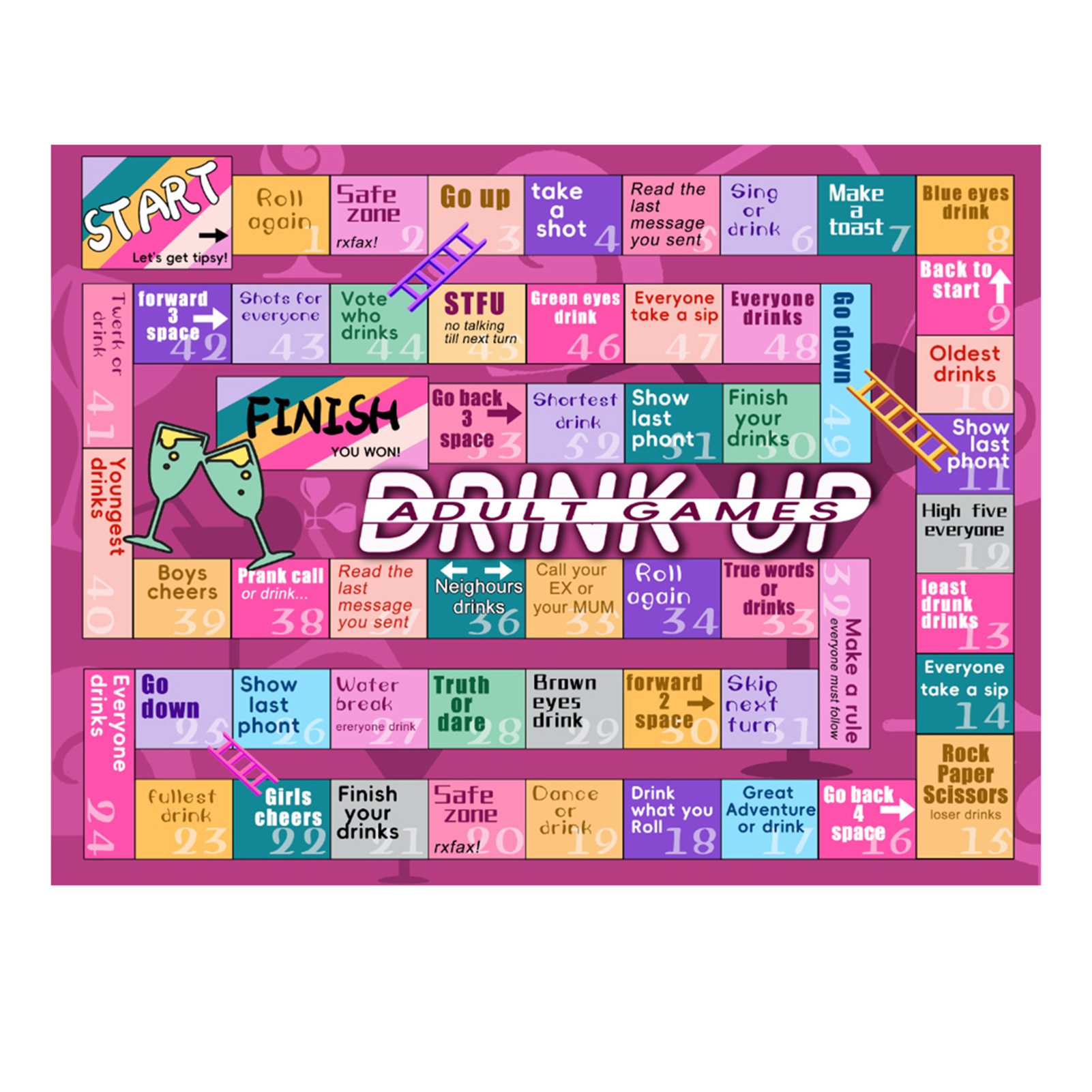 Drinking Game For Adults Light – обзор и цена Party Games Adults Drinking