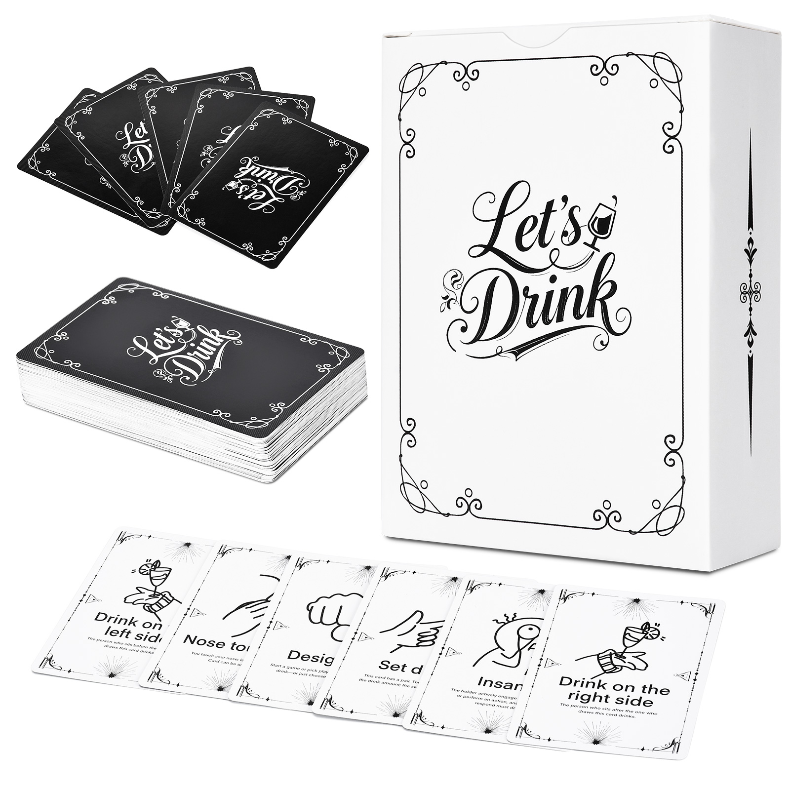 Adult Drinking Game Cards – 52 – обзор и цена Party Games Adults Drinking