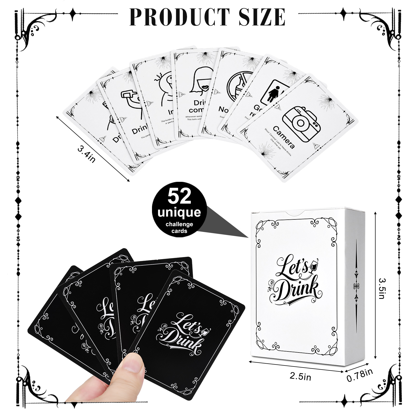 Adult Drinking Game Cards – 52 – обзор и цена Party Games Adults Drinking