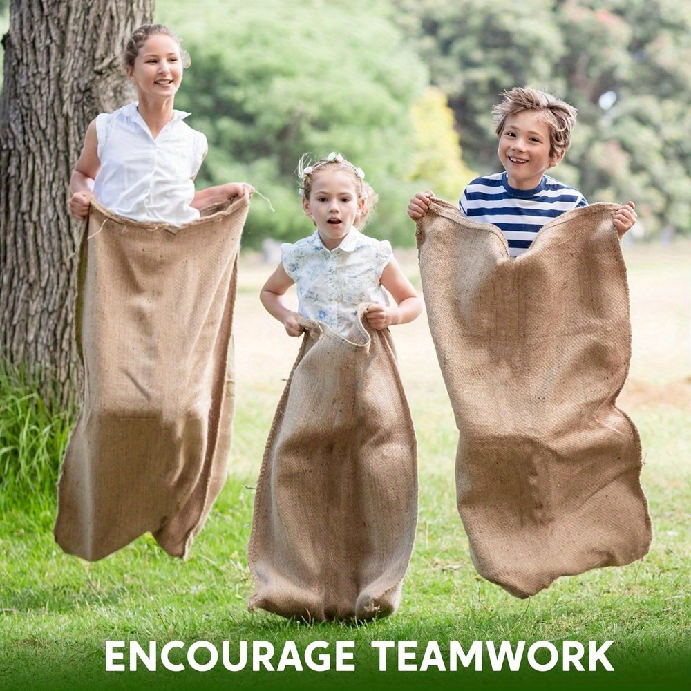 6 Pack Large Burlap Potato Sac – обзор и цена Sack Race Bag