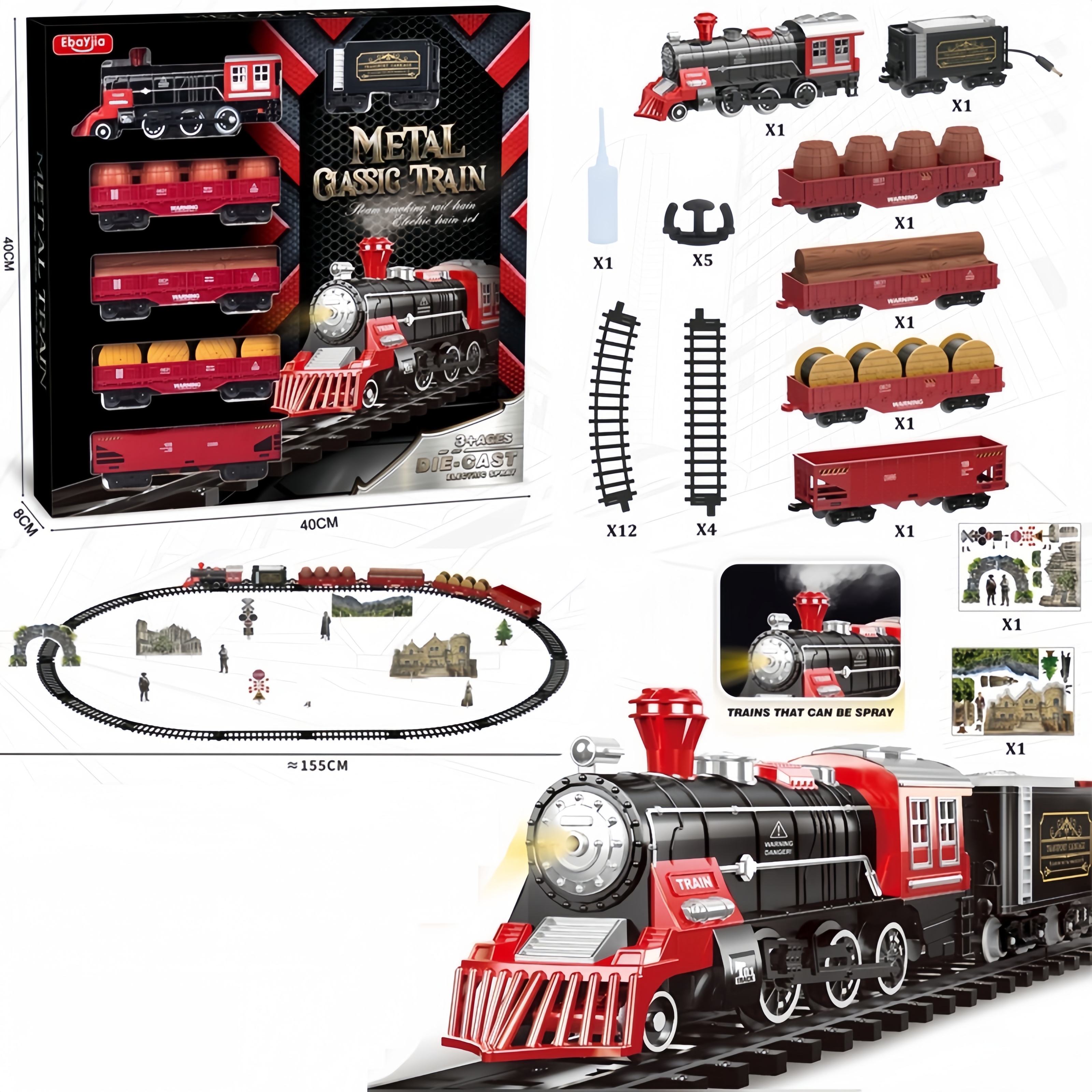 Kids Electric Steam Alloy Trai – обзор и цена Party Games Steam Free