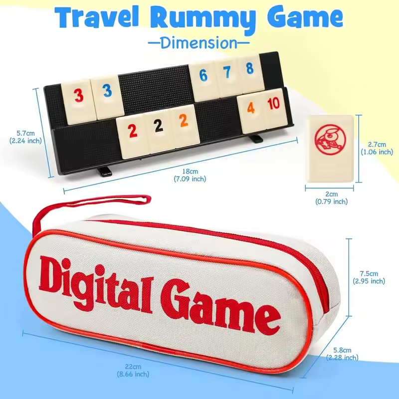 Rummy Cube Game with 4 Racks,R – обзор и цена Party Games Steam Free