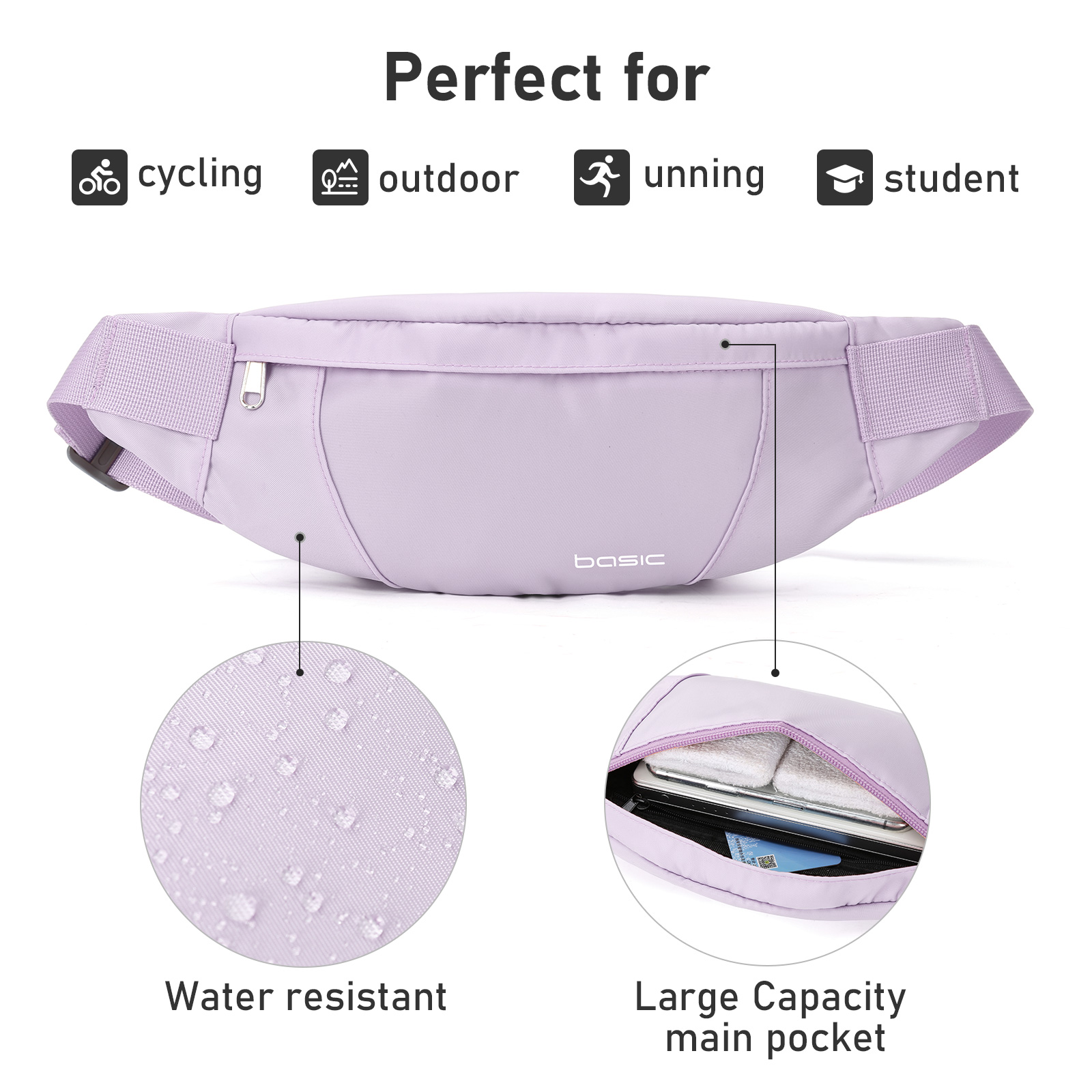 Fashion Running Waist Bag Wate – обзор и цена Sack Race Bag