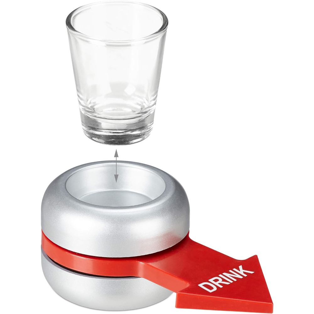 Relaxdays Drinking Game, Spin  – обзор и цена Party Games Adults Drinking