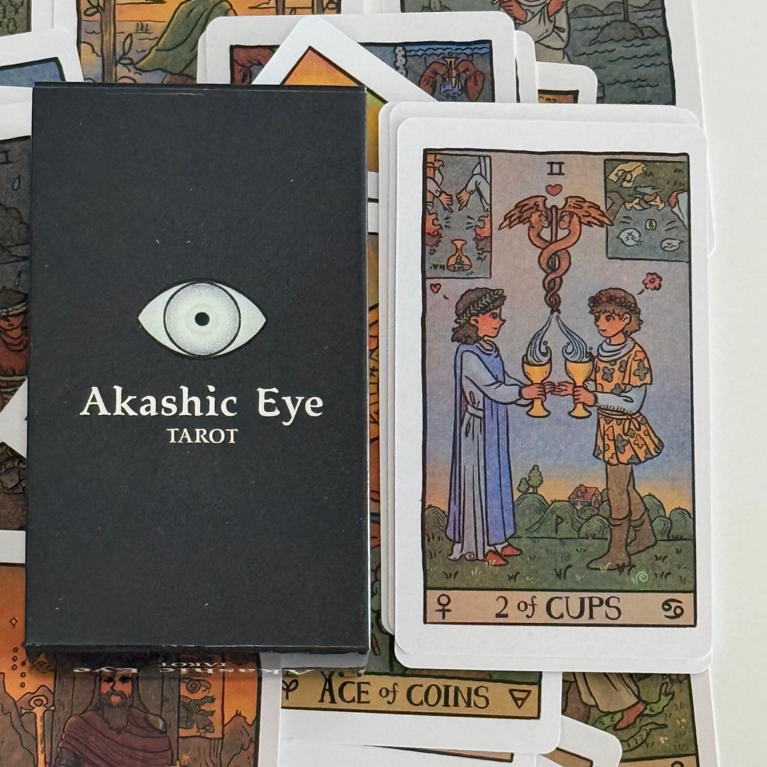 Akashic Eye Tarot Cards Deck 7 – обзор и цена Party Games Easy