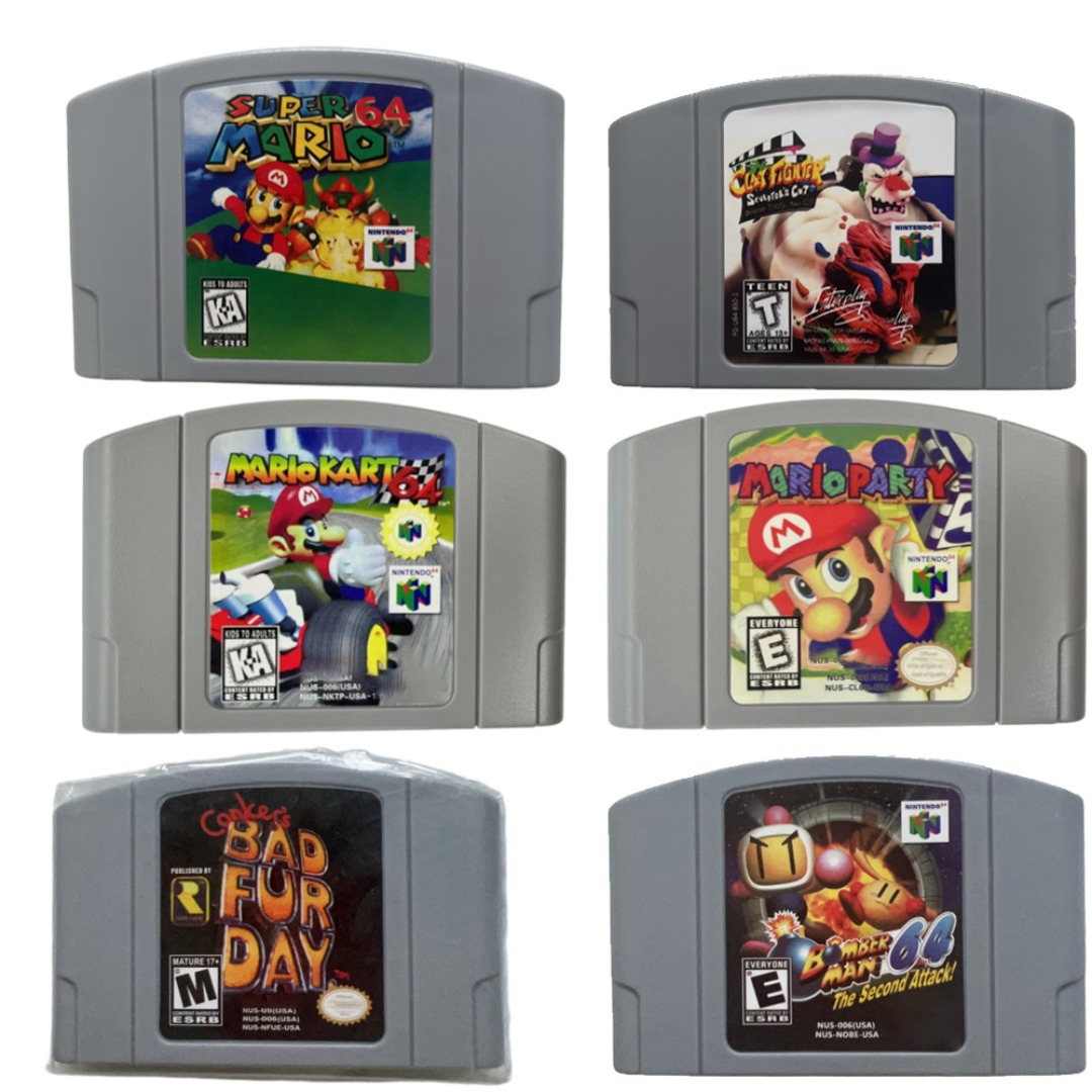 N64 USA NTSC Version 64 Bit Co – обзор и цена Party Games On Switch