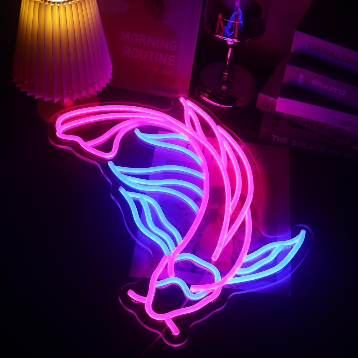 Koi Fish Neon Sign Dimmable LE – обзор и цена Party Games Shop